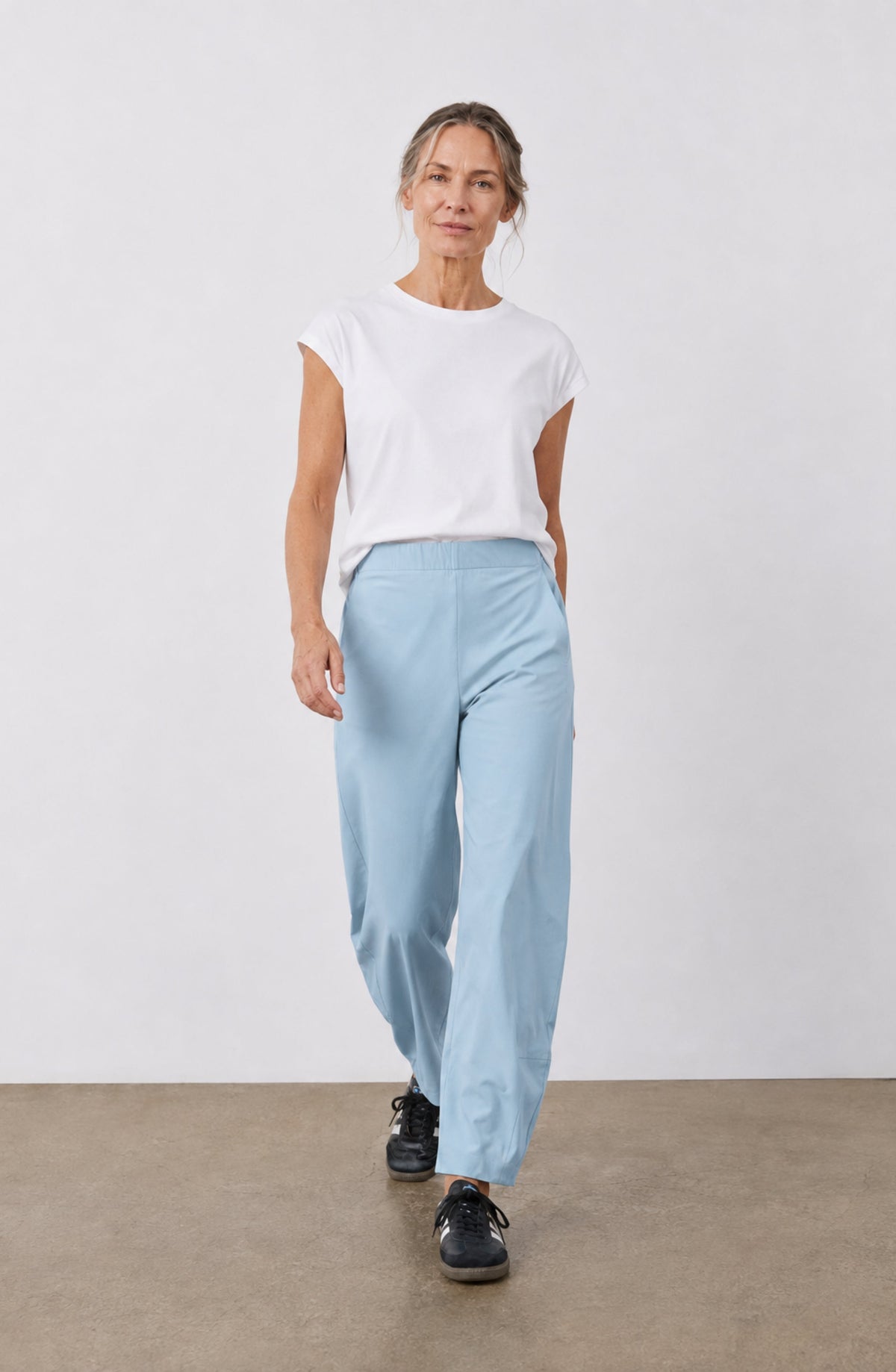 Pantalón Bruna — Barrel fit de cintura alta