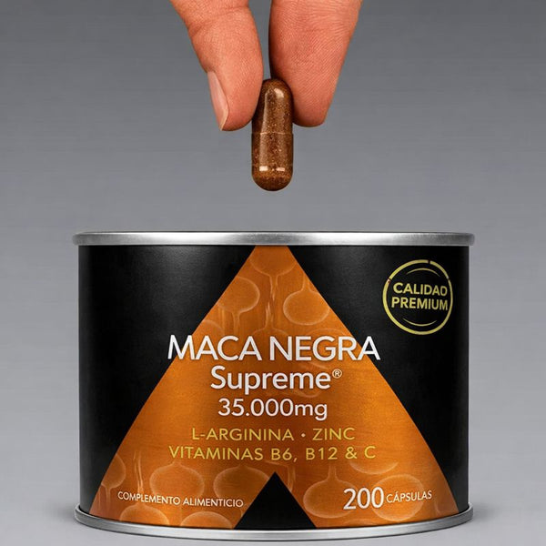 Maca Negra Vitalidad y Potencia Natural