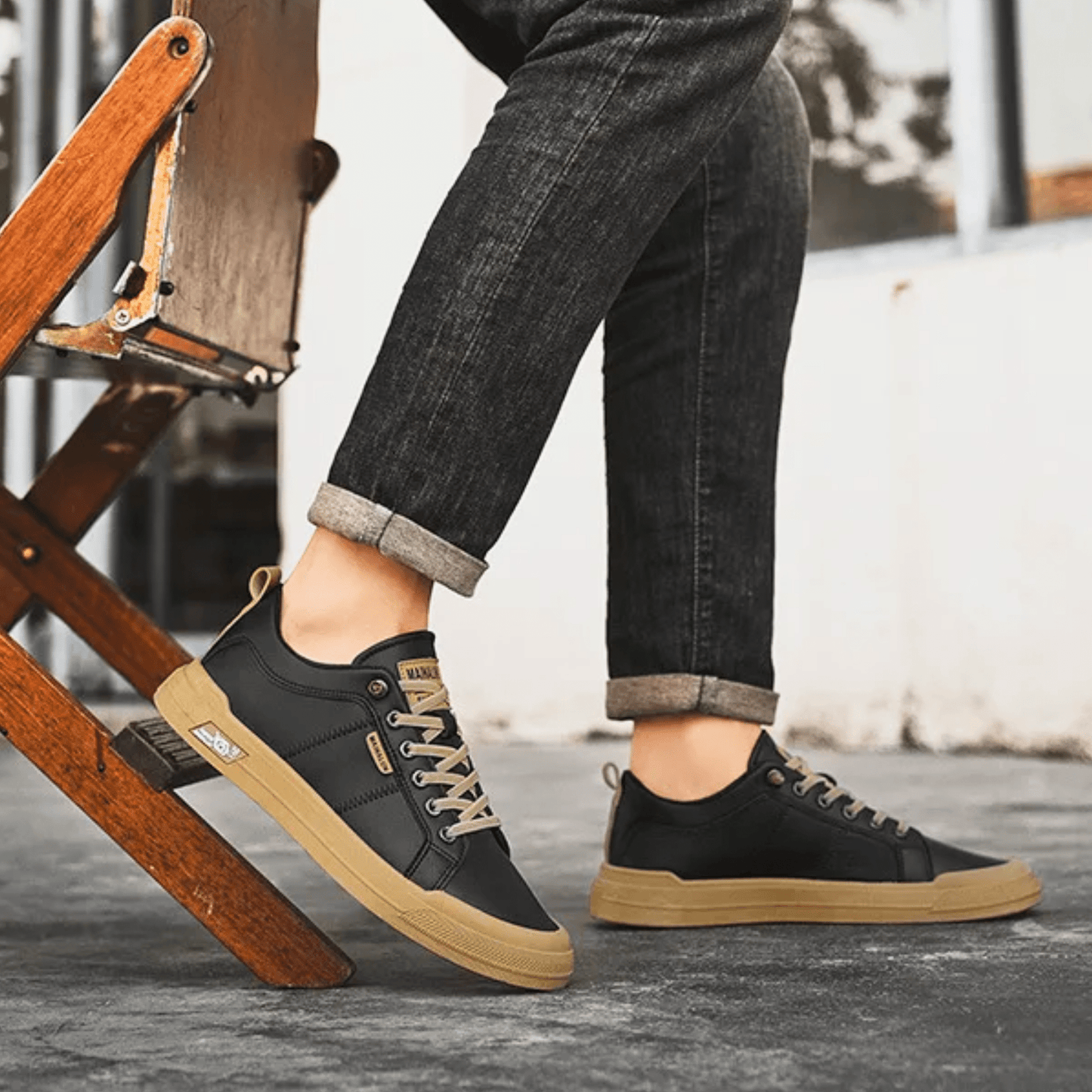 HARRINGTON™ | Zapatillas de Cuero Clásicas