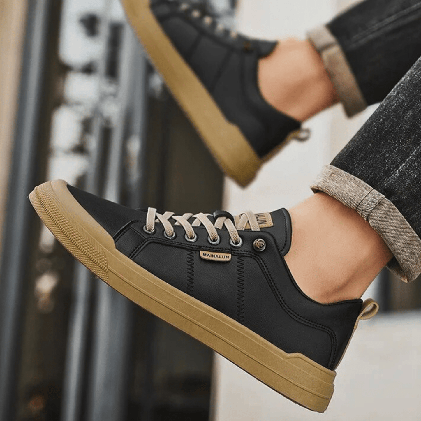 HARRINGTON™ | Zapatillas de Cuero Clásicas