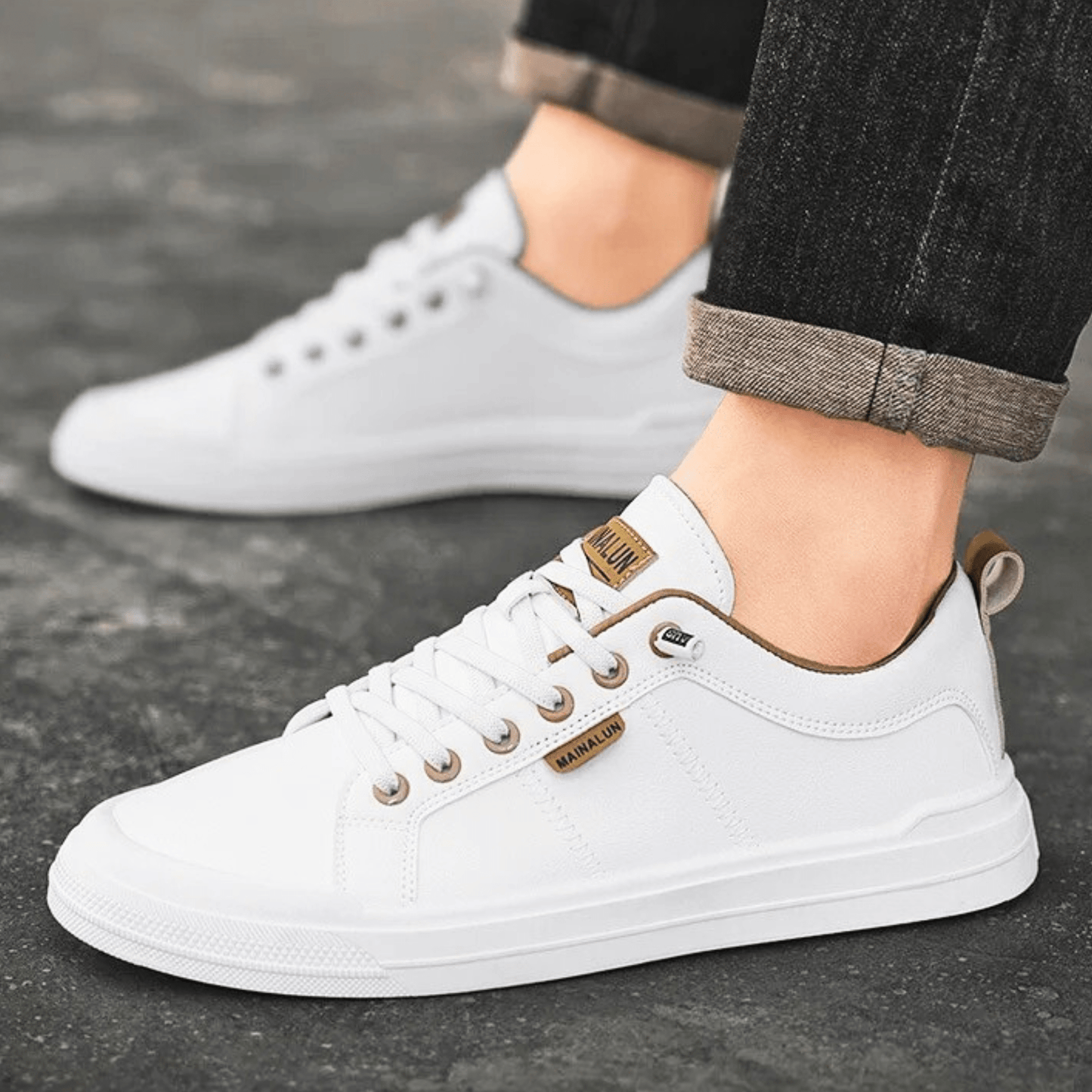 HARRINGTON™ | Zapatillas de Cuero Clásicas